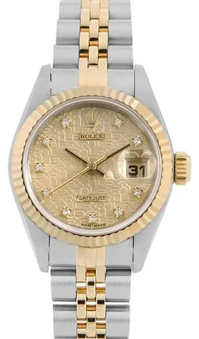 Rolex Datejust 69173G 26mm Yellow gold and Stainless steel Champagne