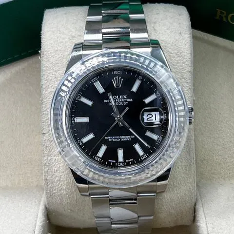 Rolex Datejust II 116334 41mm Stainless steel Black 1