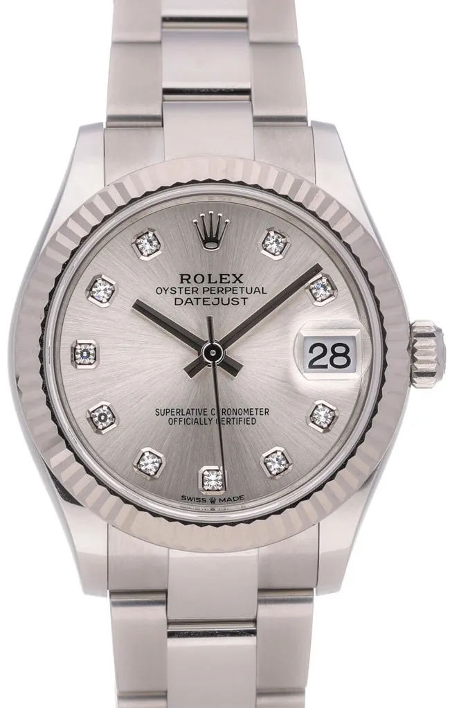 Rolex Datejust 31 278274 31mm Oystersteel Silver