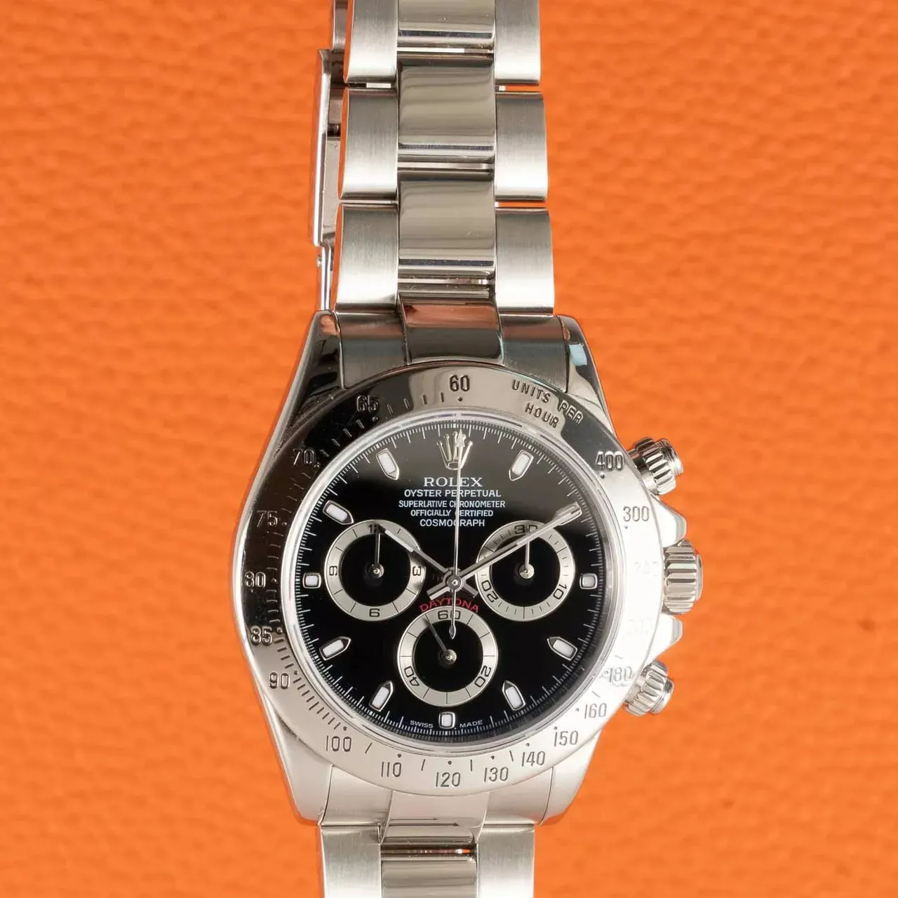 Rolex Daytona 116520-0015 40mm Stainless steel Black