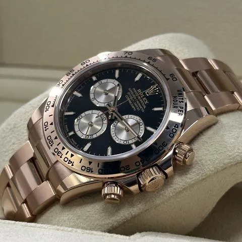 Rolex Daytona 126505 40mm Rose gold Black