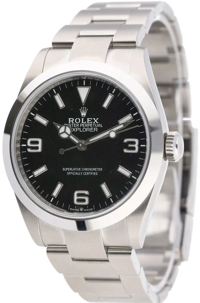 Rolex Explorer 224270 40mm Oystersteel Black 1