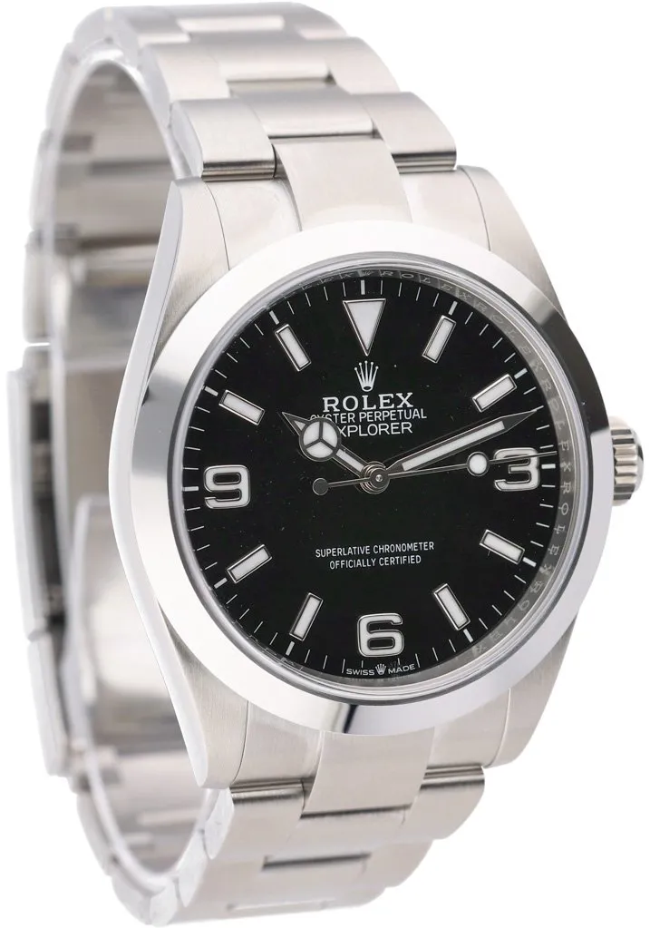 Rolex Explorer 224270 40mm Oystersteel Black 5