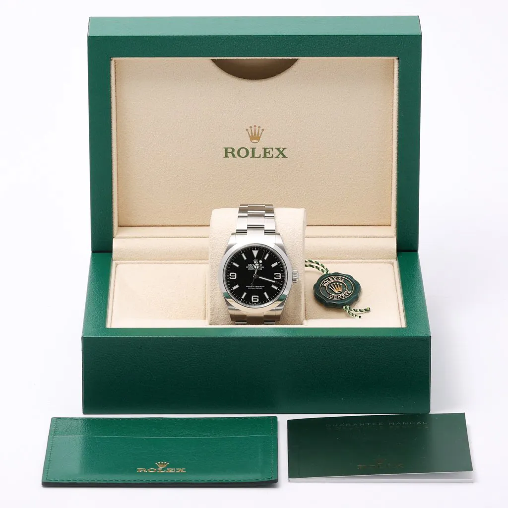 Rolex Explorer 224270 40mm Oystersteel Black 8