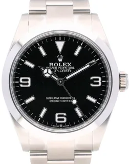 Rolex Explorer 224270 Oystersteel Black