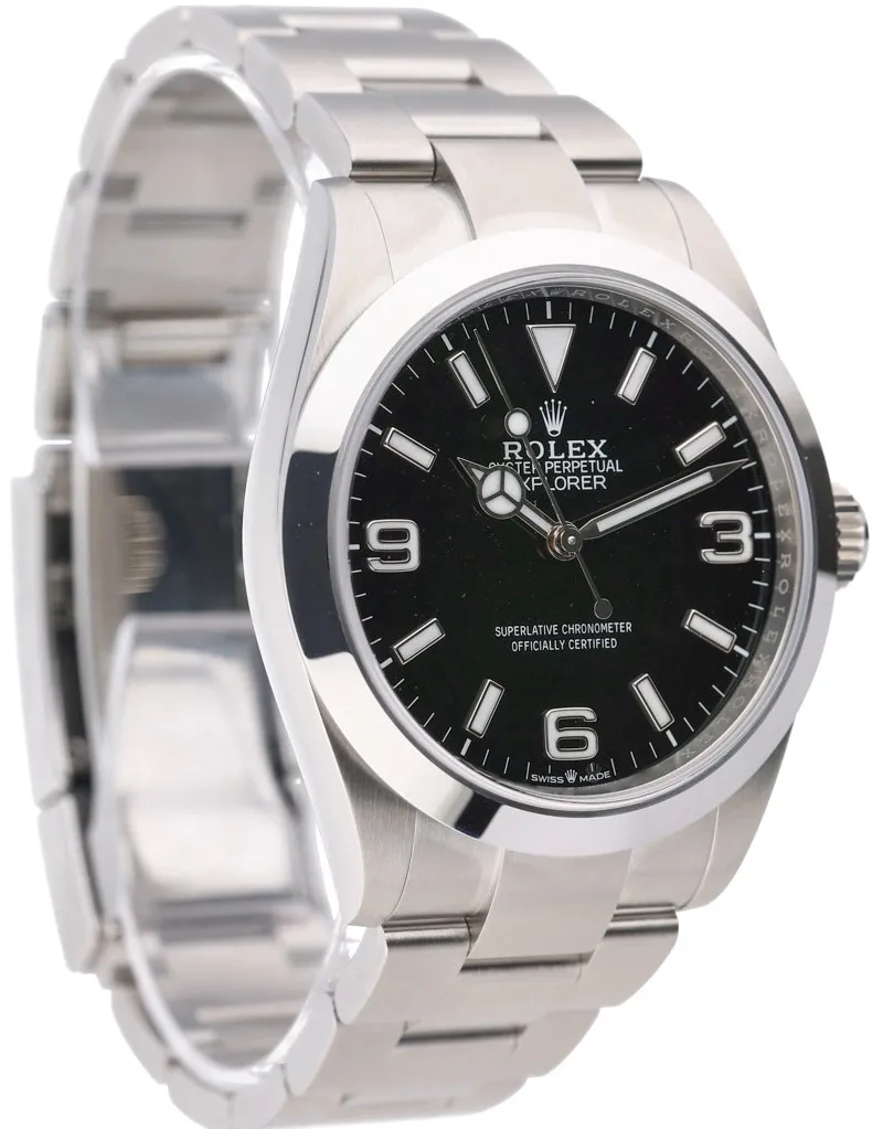 Rolex Explorer 224270 40mm Oystersteel Black 5