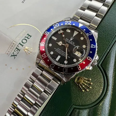 Rolex GMT-Master 16750 40mm Stainless steel Black