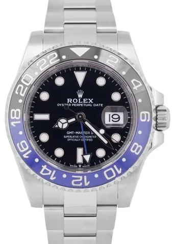 Rolex GMT-Master II 126710 40mm Stainless steel Black