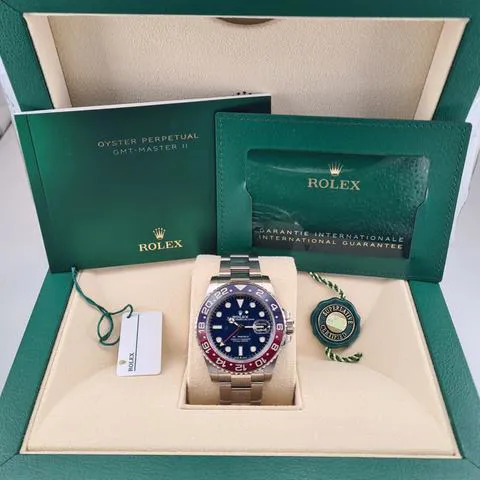 Rolex GMT-Master II 126719BLRO 40mm White gold Blue 9