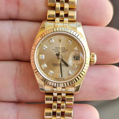 Rolex Lady-Datejust 179178 26mm Yellow gold Gold (solid)