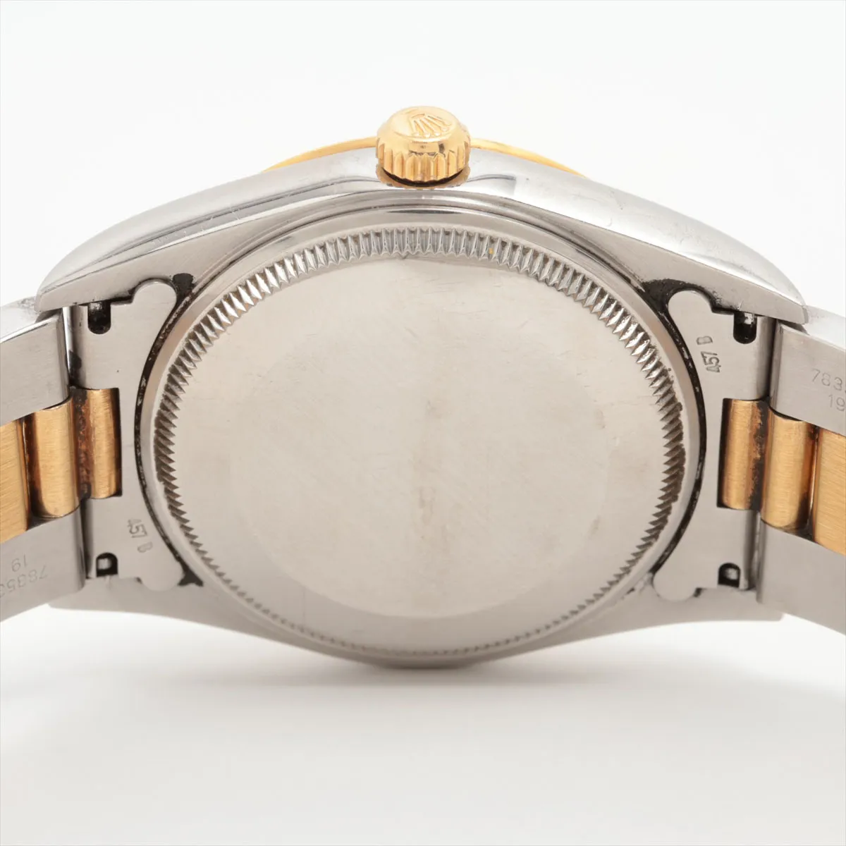 Rolex Oyster Perpetual 34 14203 36mm Yellow gold and Stainless steel and 18k yellow gold Gray 5