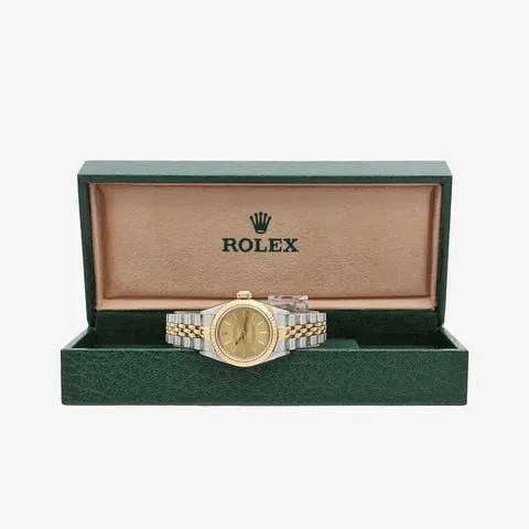 Rolex Oyster Perpetual 67193 26mm Yellow gold and Stainless steel Champagne 3