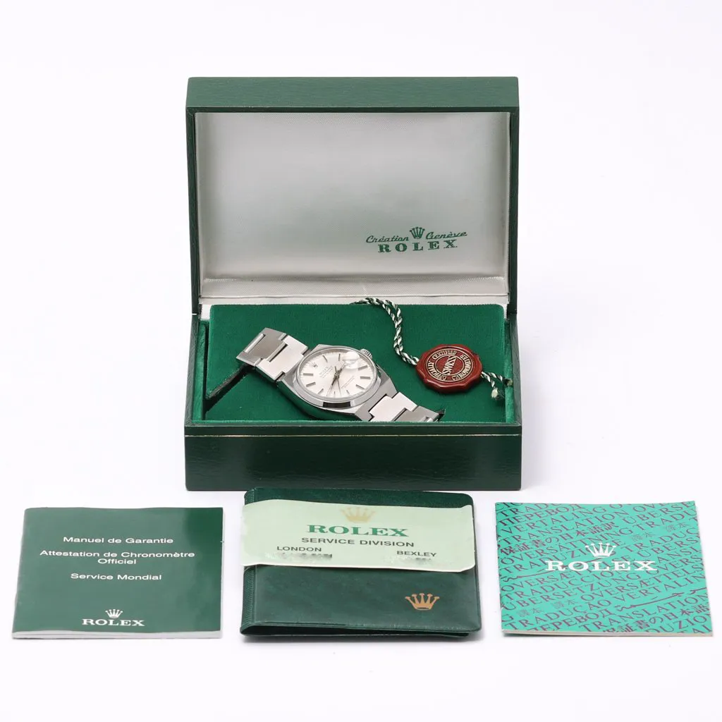 Rolex Datejust Oysterquartz 17000 36mm Oystersteel Silver 3