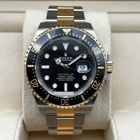 Rolex Sea-Dweller 126603 43mm Yellow gold and Stainless steel Black