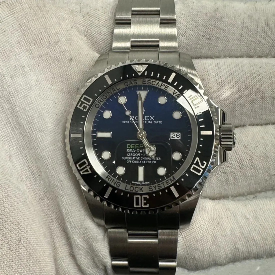 Rolex Sea-Dweller Deepsea 116660-0003 44mm Stainless steel Blue