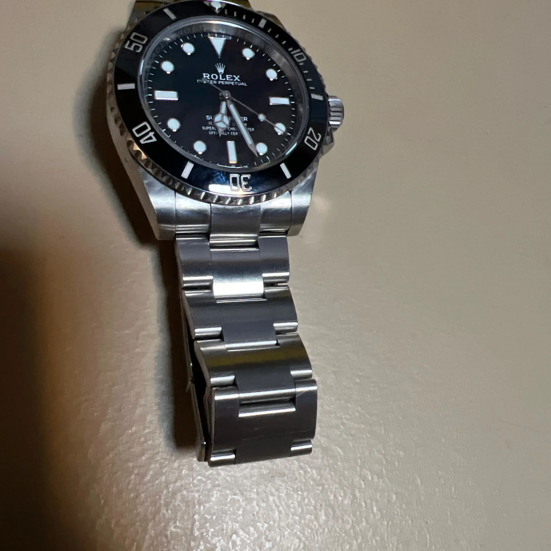 Rolex Submariner 124060-0001 41mm Oystersteel Black 5