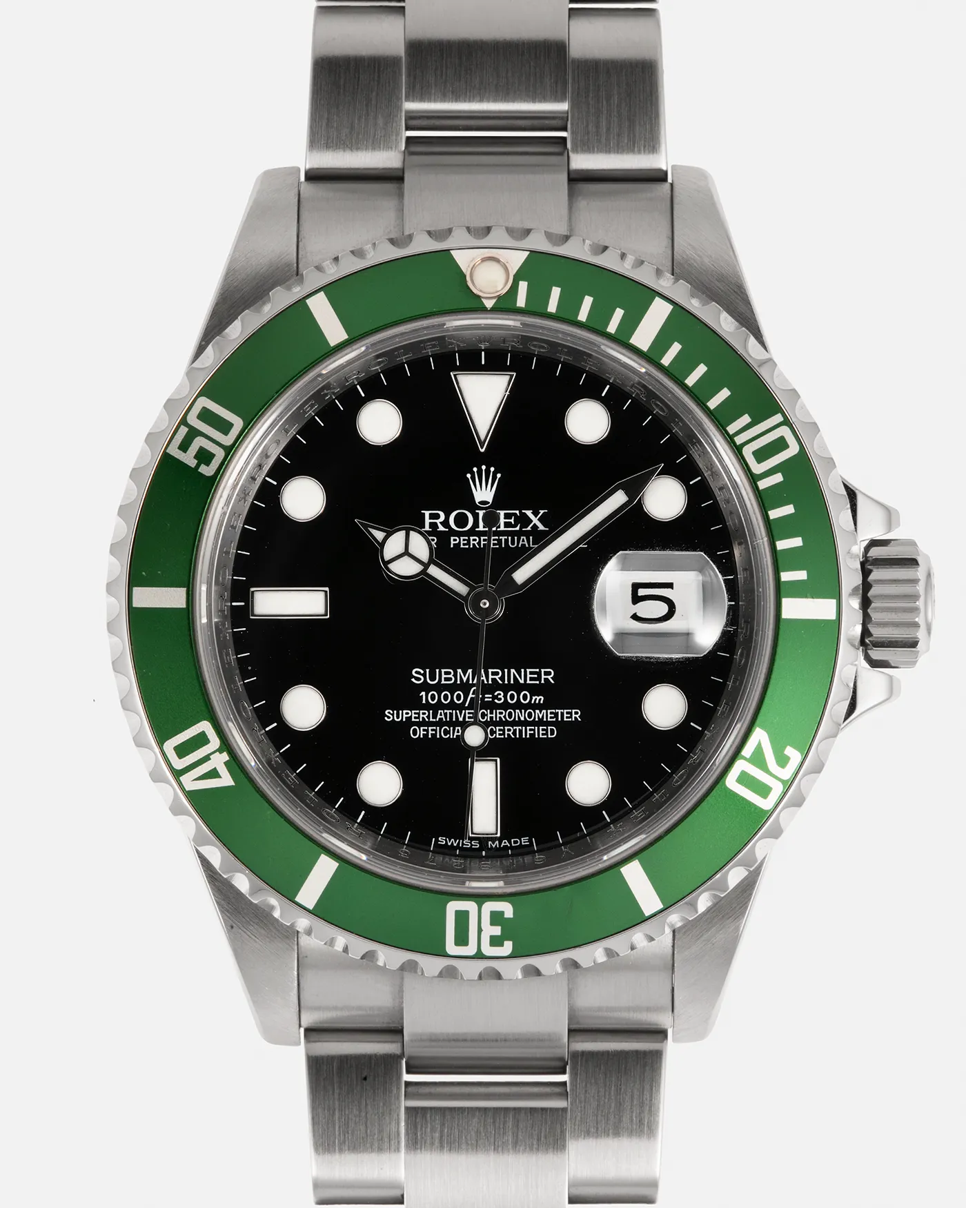 Rolex Submariner 16610LV 40mm Stainless steel Black