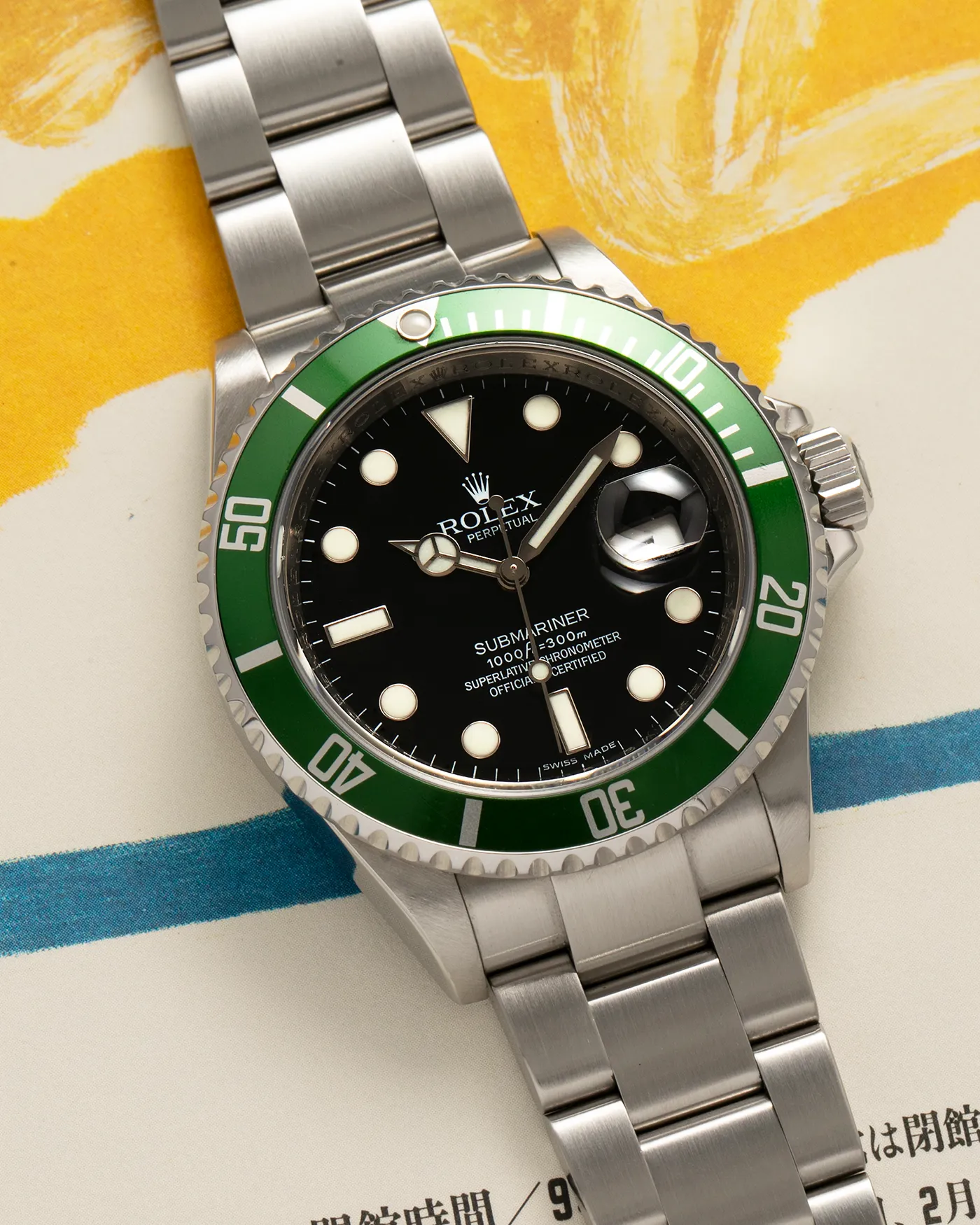 Rolex Submariner 16610LV 40mm Stainless steel Black 10