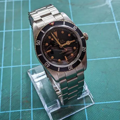 Rolex Submariner 6204 37mm Stainless steel Black