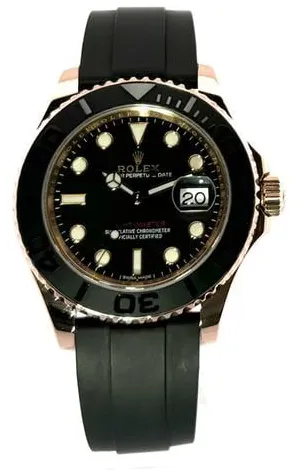 Rolex Yacht-Master 40 116655 40mm Rose gold Black