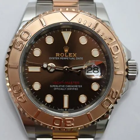 Rolex Yacht-Master 40 126621 40mm Yellow gold and Stainless steel Brown