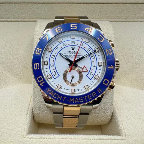 Rolex Yacht-Master II 116681 44mm Yellow gold and Stainless steel White