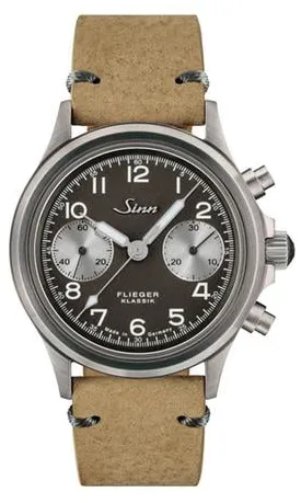 Sinn 356 356...JUB 38.5mm Stainless steel Gray