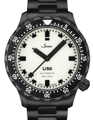 Sinn U50 U50.S.L 41mm Stainless steel White