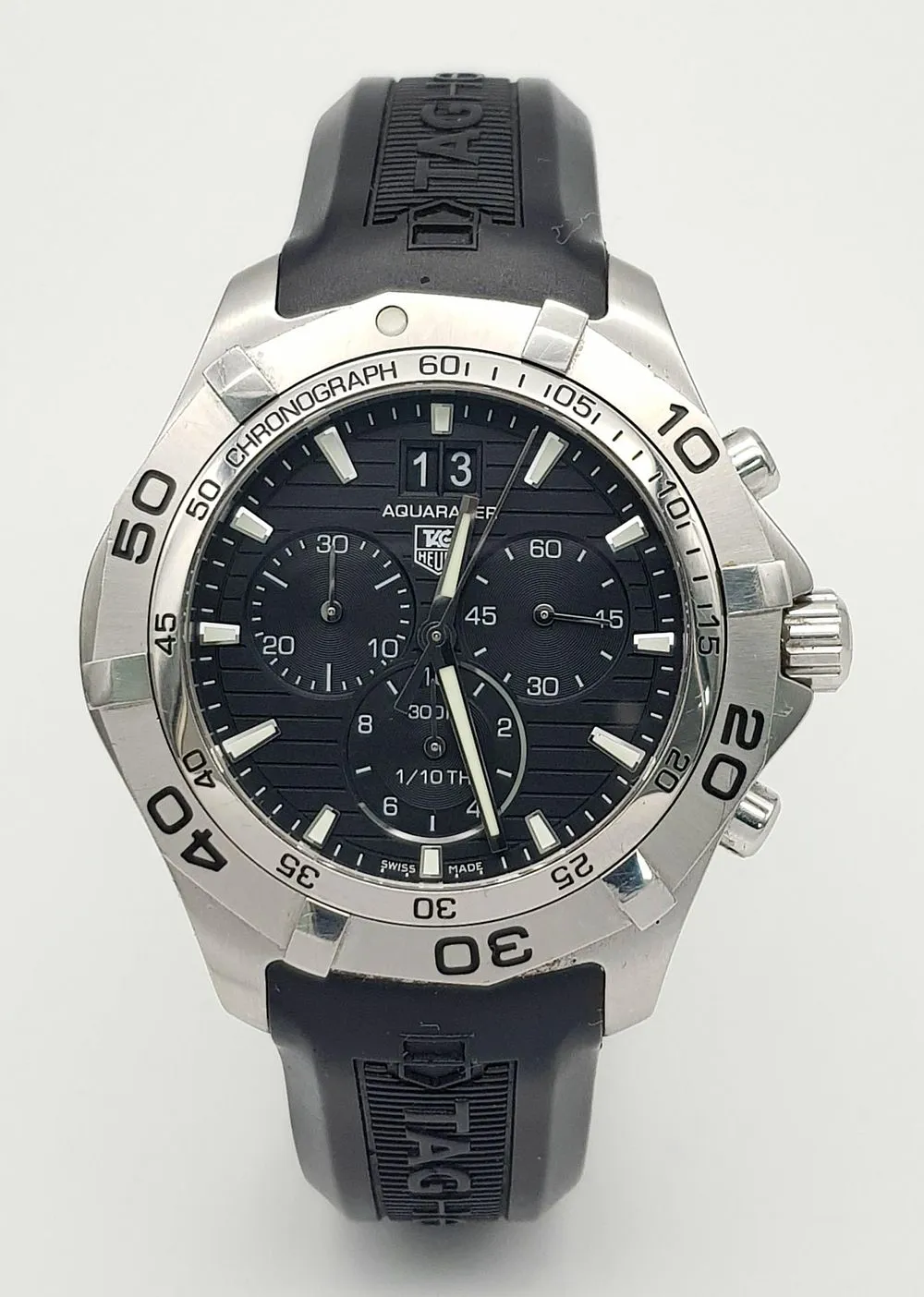 TAG Heuer Aquaracer 300M CAF101E 43mm Stainless steel Black