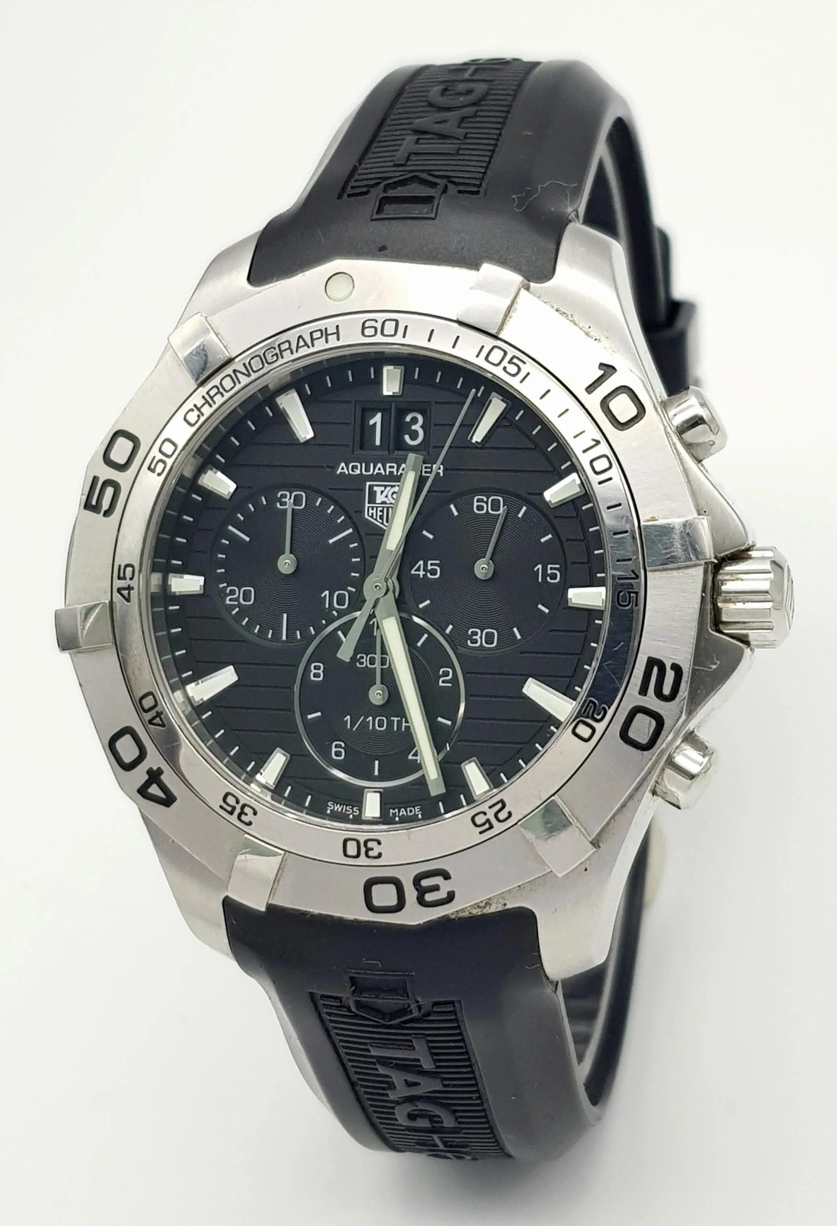 TAG Heuer Aquaracer 300M CAF101E 43mm Stainless steel Black 1