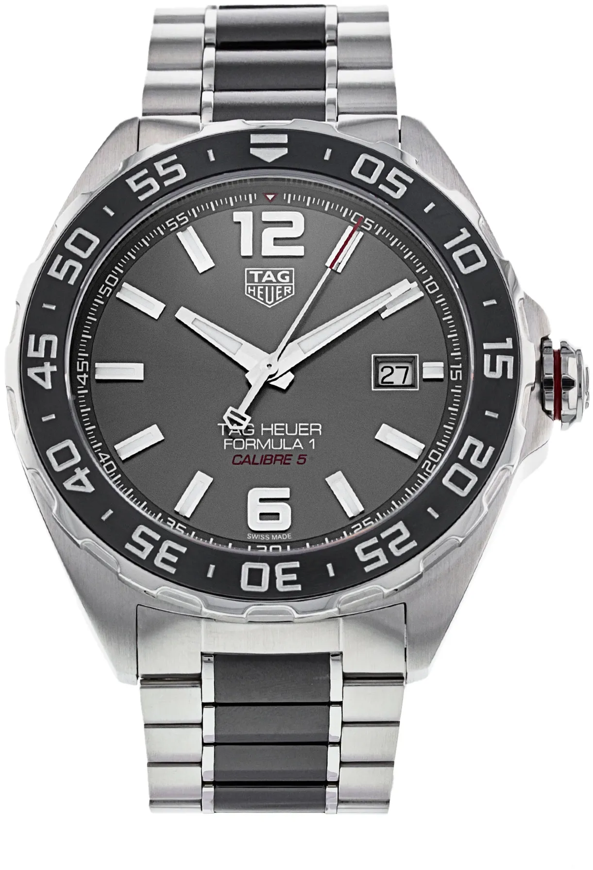 TAG Heuer Formula 1 Calibre 5 WAZ2011.BA0843 43mm Ceramic and Stainless steel Gray