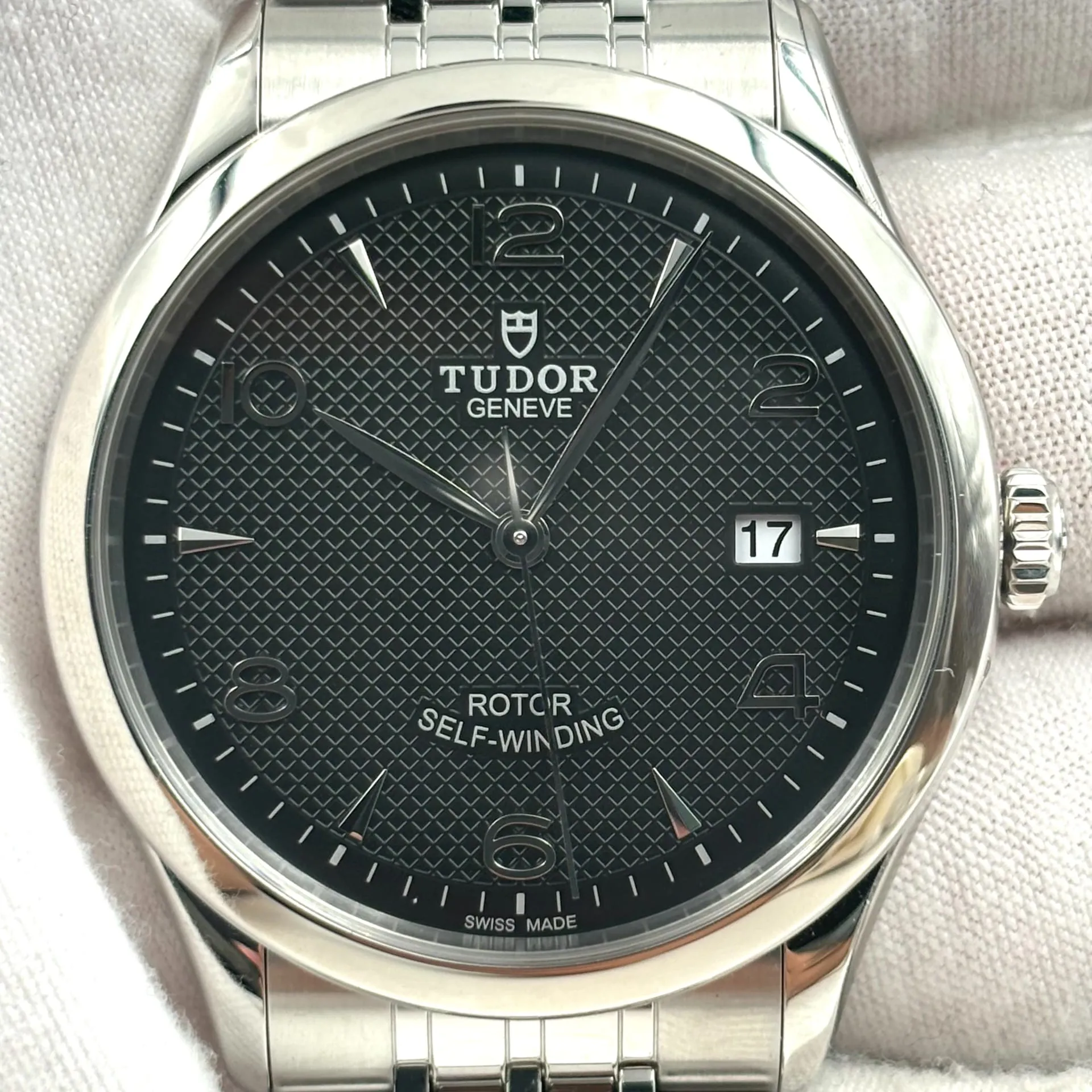 Tudor 1926 M91550-0002 39mm Stainless steel Black