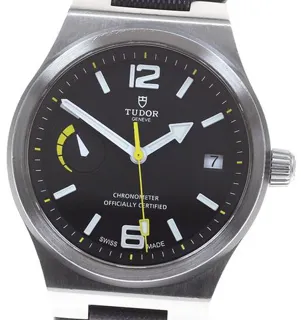 Tudor North Flag 91210N 40mm Stainless steel Black