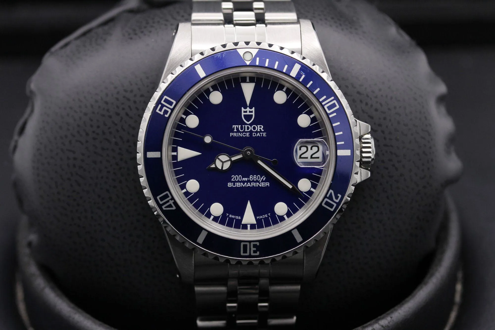 Tudor Submariner 75190 36mm Stainless steel Blue