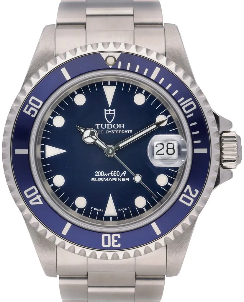 Tudor Submariner 79190B 40mm Stainless steel Blue