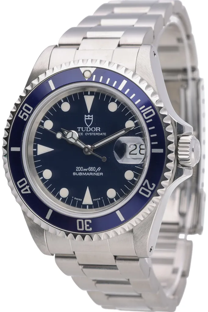 Tudor Submariner 79190B 40mm Stainless steel Blue 1