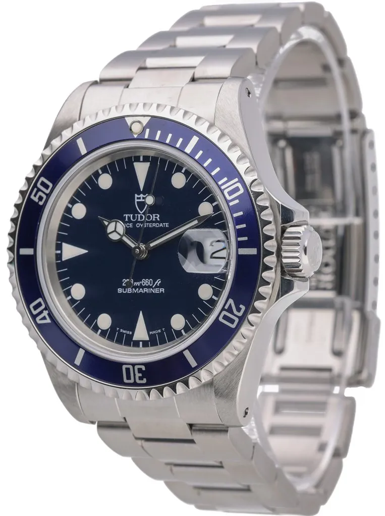 Tudor Submariner 79190B 40mm Stainless steel Blue 2