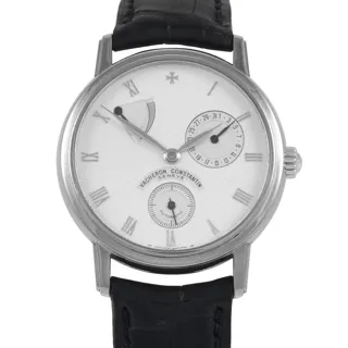 Vacheron Constantin Patrimony 47200/000G-8445 White gold Silver