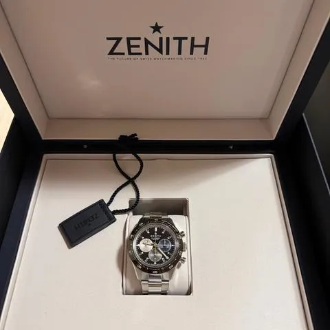 Zenith Chronomaster Sport 03.3100.3600/21.M3100 41mm Stainless steel Black 4