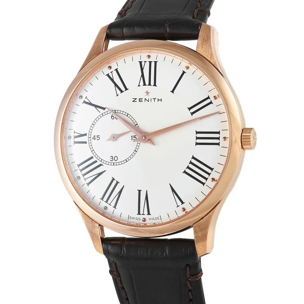 Zenith Elite 18.2010.681/11.C498 40mm Rose gold White 2