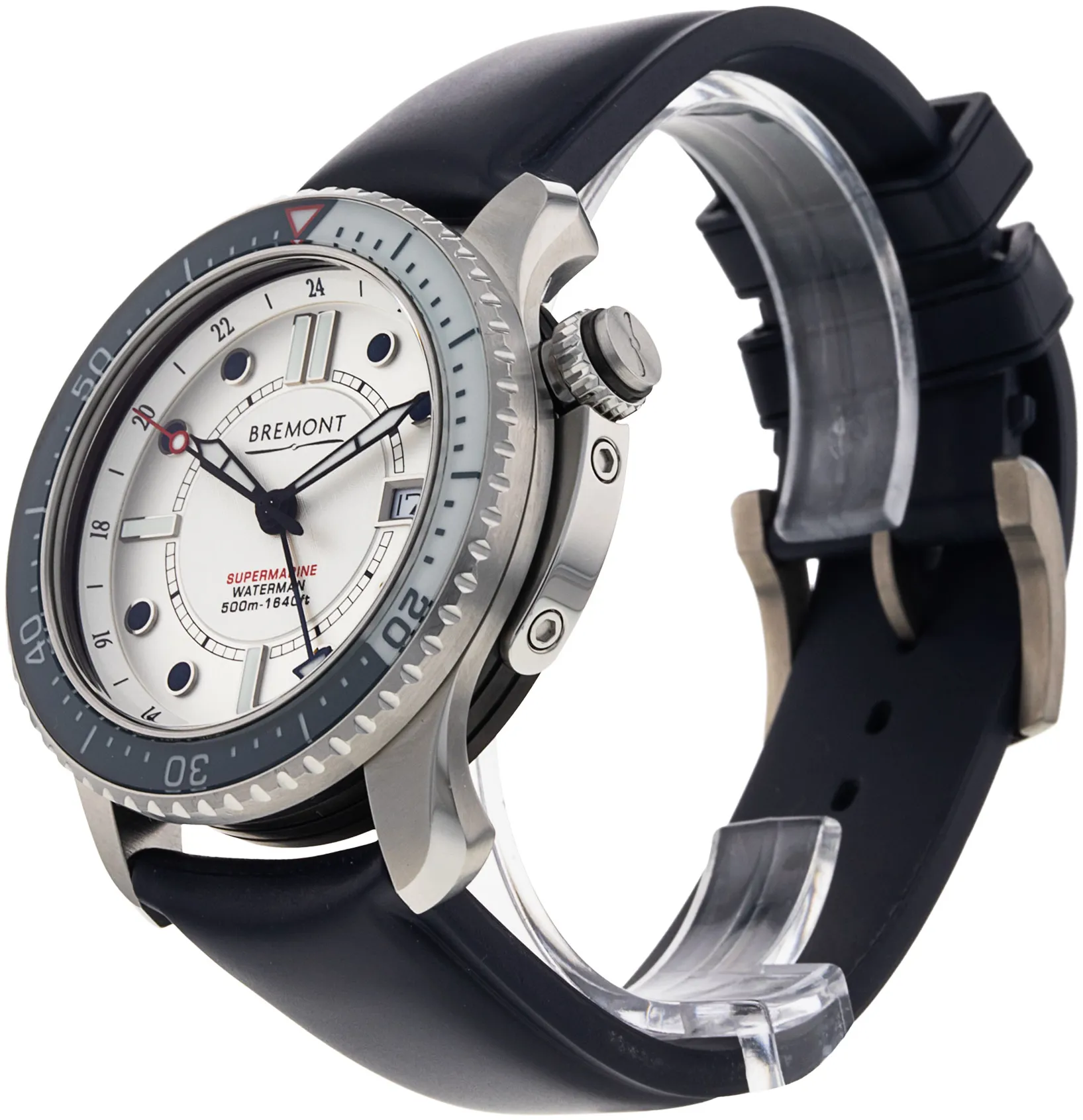 Bremont Supermarine Waterman/R 43mm Stainless steel White 1