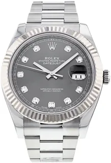 Rolex Datejust 41 126334 White gold and Stainless steel Gray