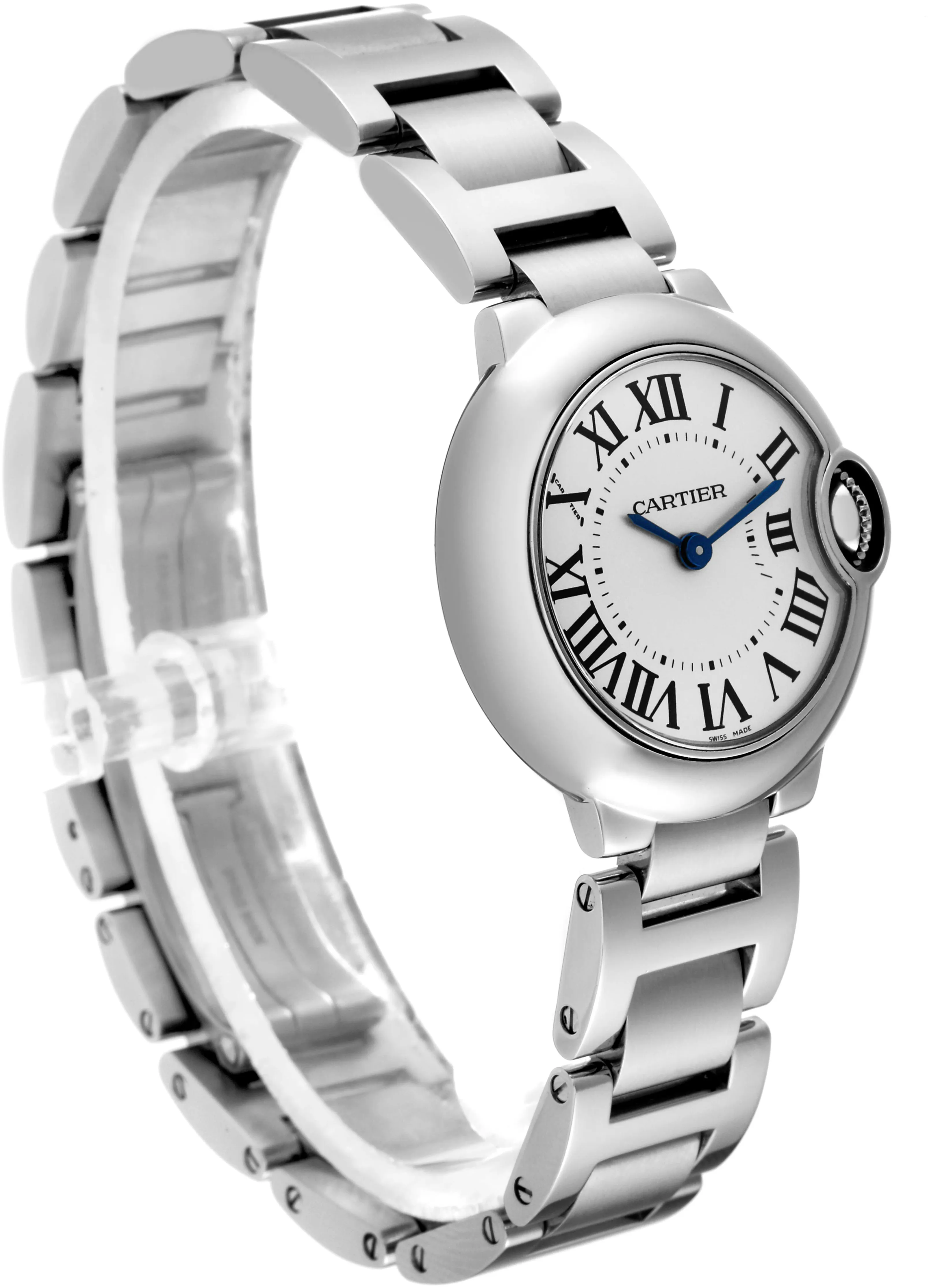 Cartier Ballon Bleu de Cartier W69010Z4 28mm Stainless steel Silver 2