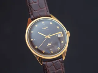 Longines Ultra-Chron 8300 Yellow gold Brown