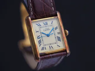 Cartier Tank Must 2413 Vermeil Cream