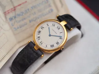 Cartier Vendôme 9741/8810 Yellow gold Cream