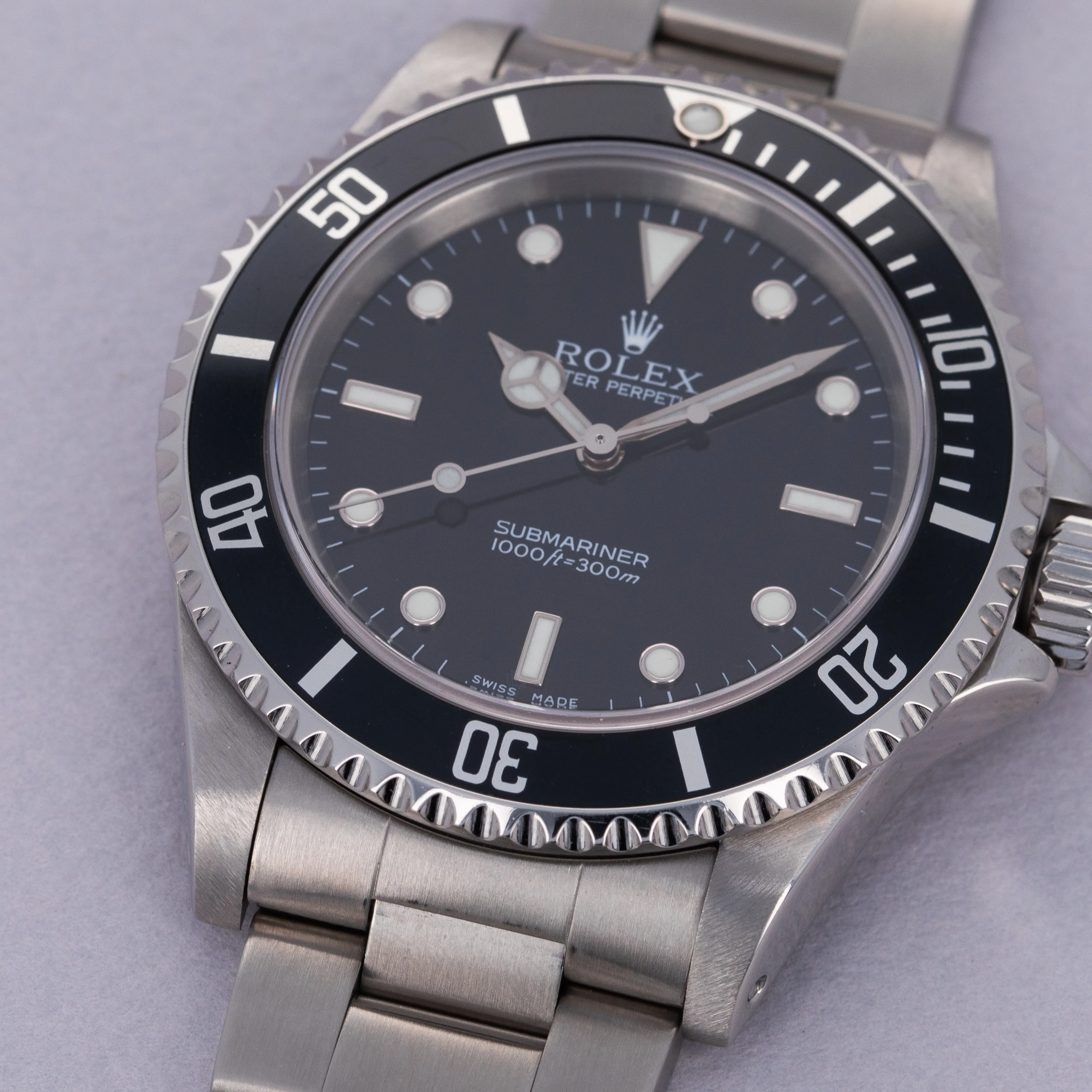 Rolex Submariner 14060M 40mm Stainless steel Black 2