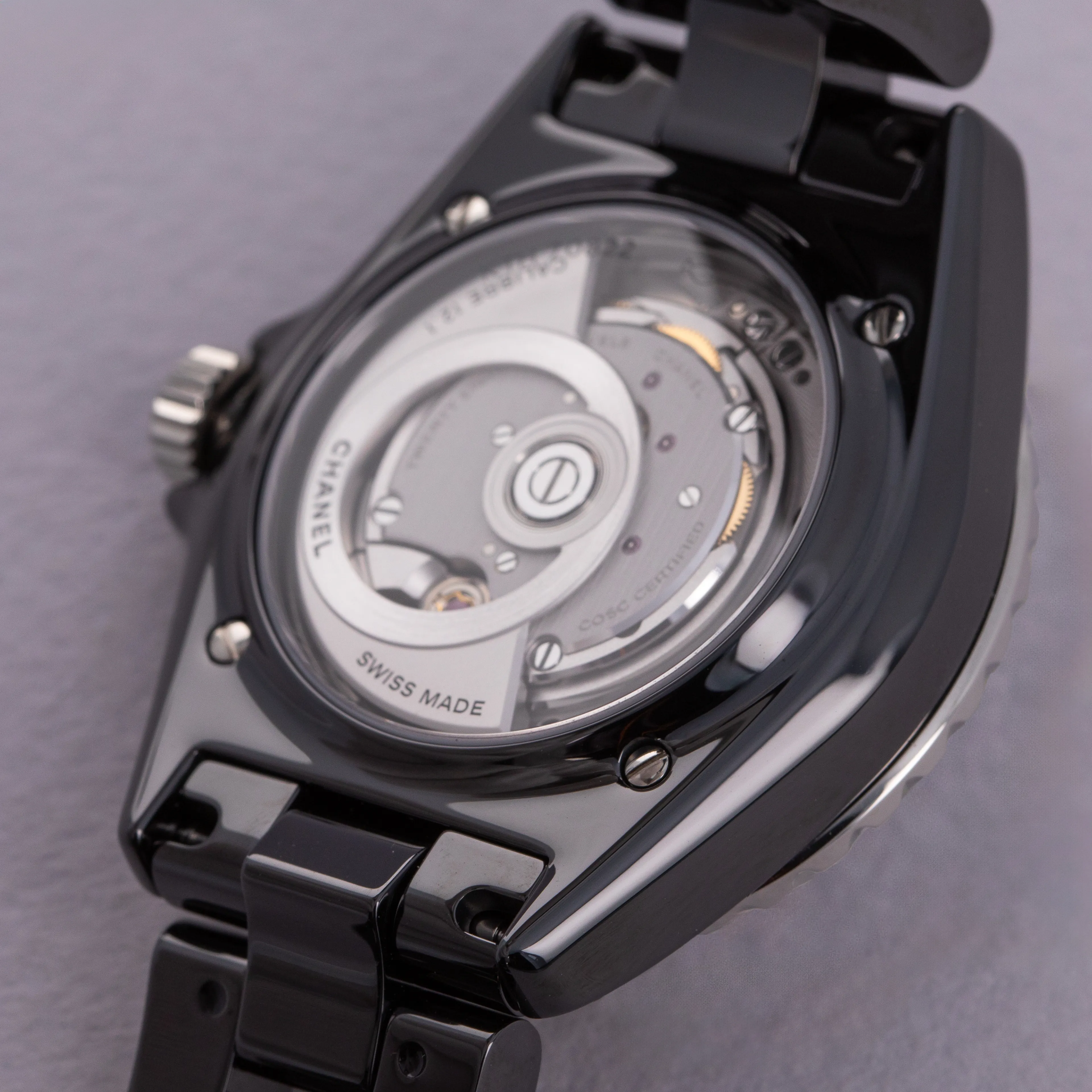 Chanel J12 H5697 38mm Black ceramic Black 4