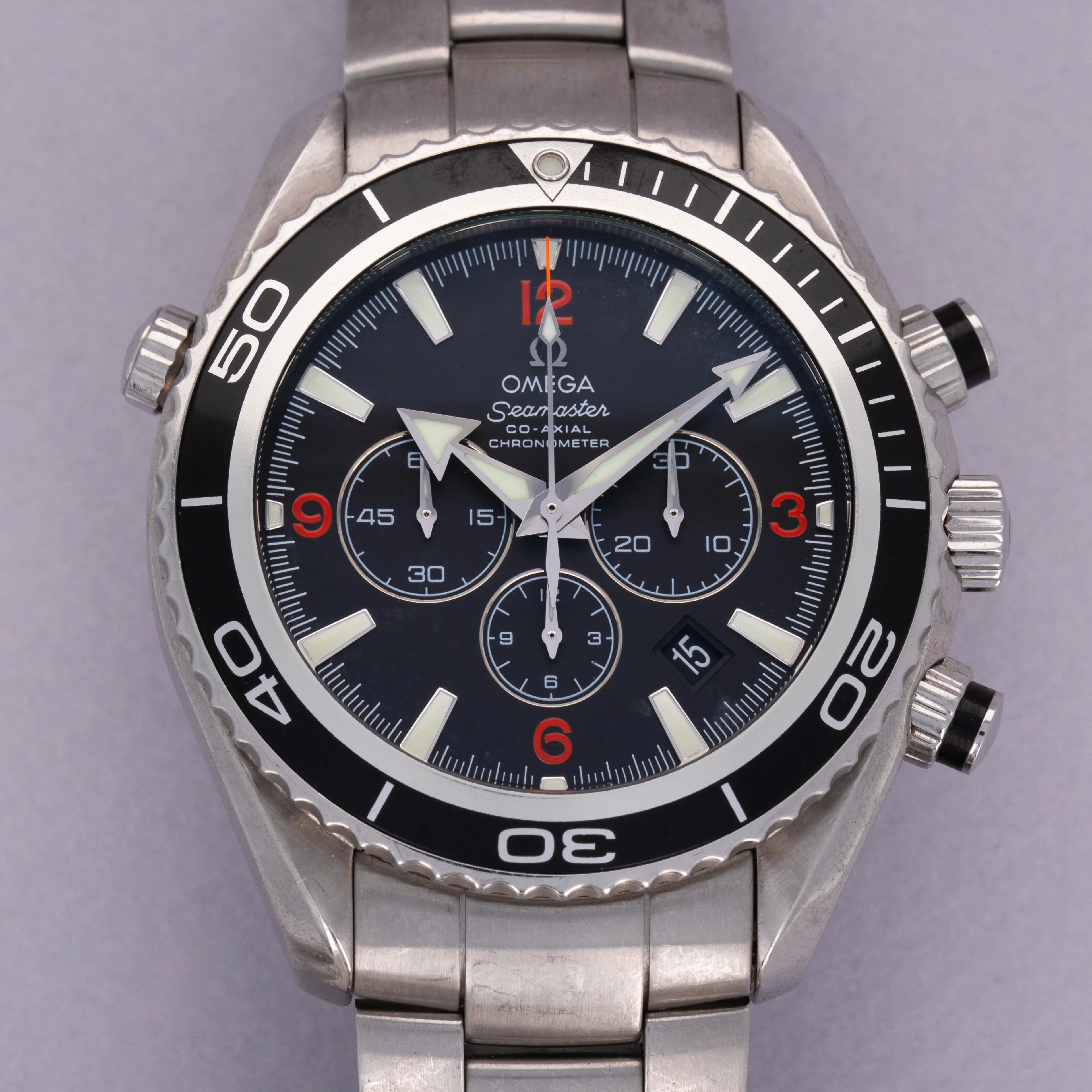 Omega Seamaster Planet Ocean 2210.51.00 45.5mm Stainless steel Black