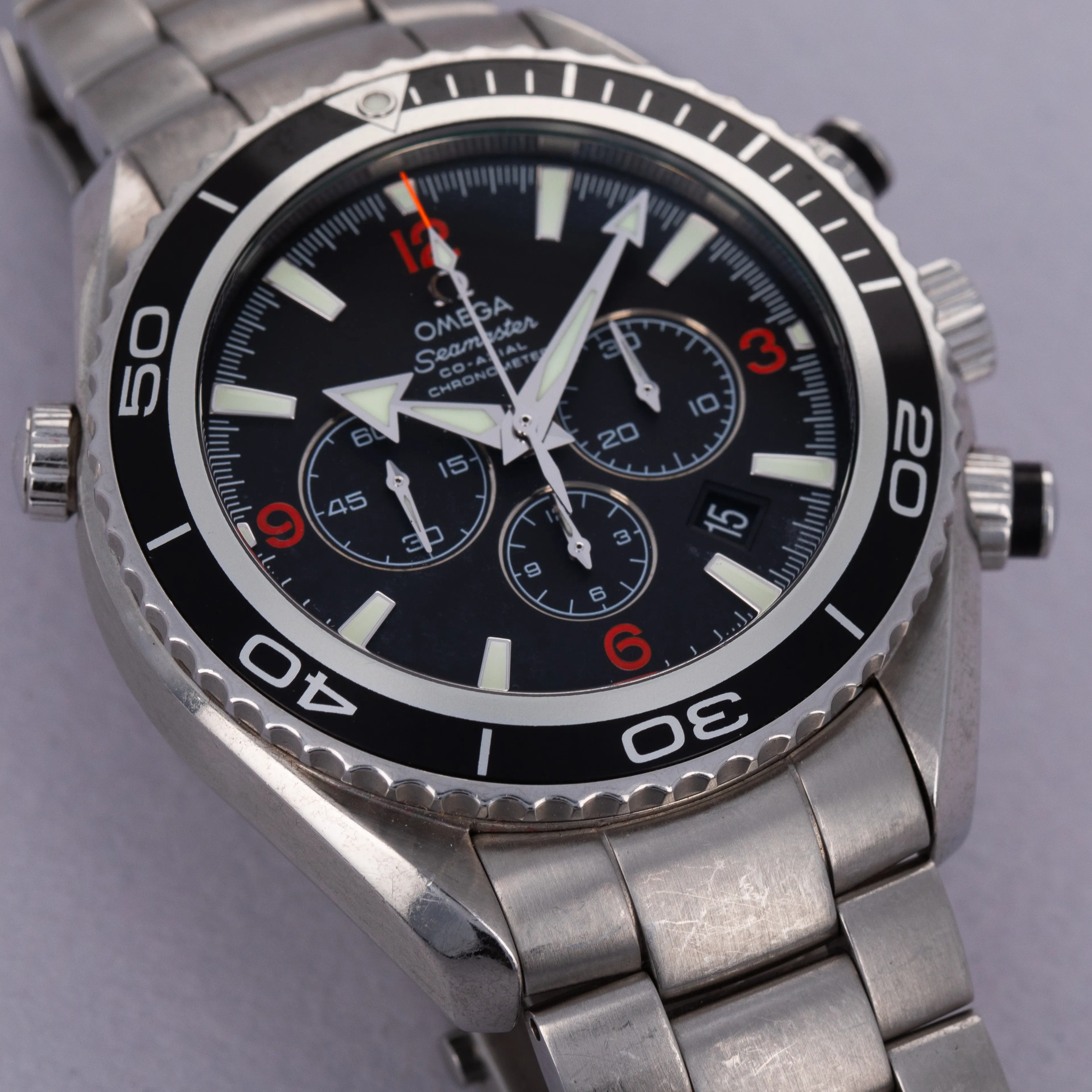 Omega Seamaster Planet Ocean 2210.51.00 45.5mm Stainless steel Black 1